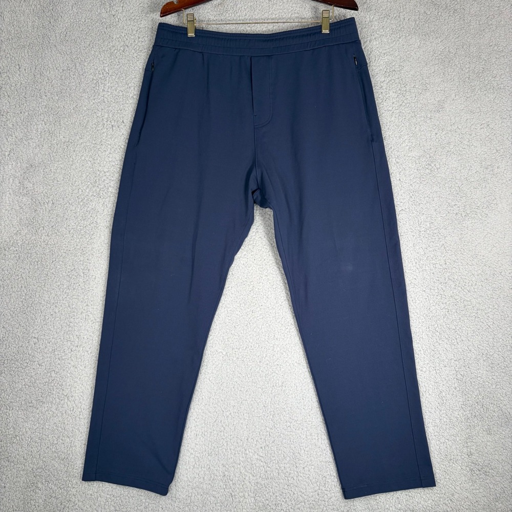 Public Rec All Day Every Day Pants Mens 38/30 Navy Blue Excellent Stretch